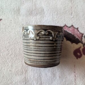 Grey/Brown Ceramic Planter